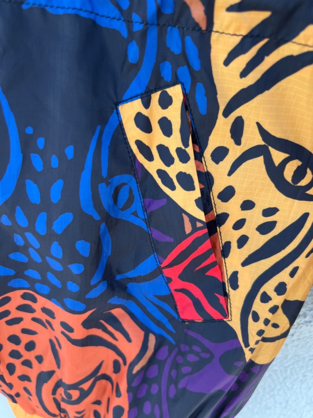FARM Rio Colorful Leopard Windbreaker - Picture 4 of 8